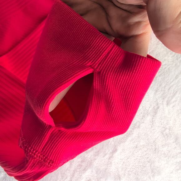 DSG Momentum NWT Seamless Compression Top Women's XXL Lightning Red 1/4 Zip - Picture 5 of 9